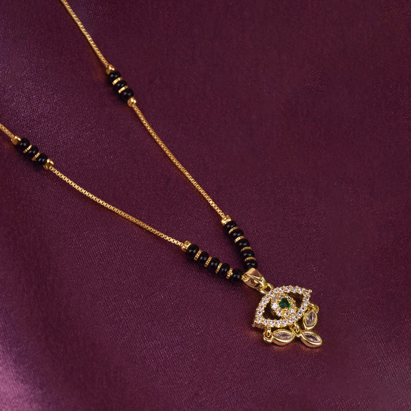 Gold Plated Evil Eye Mangalsutra for Women
