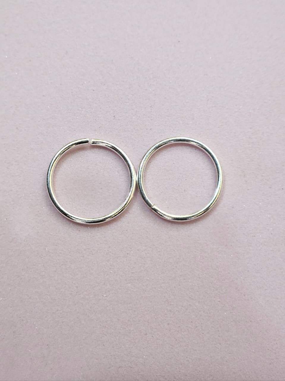 999 Pure Silver Round Toe Ring